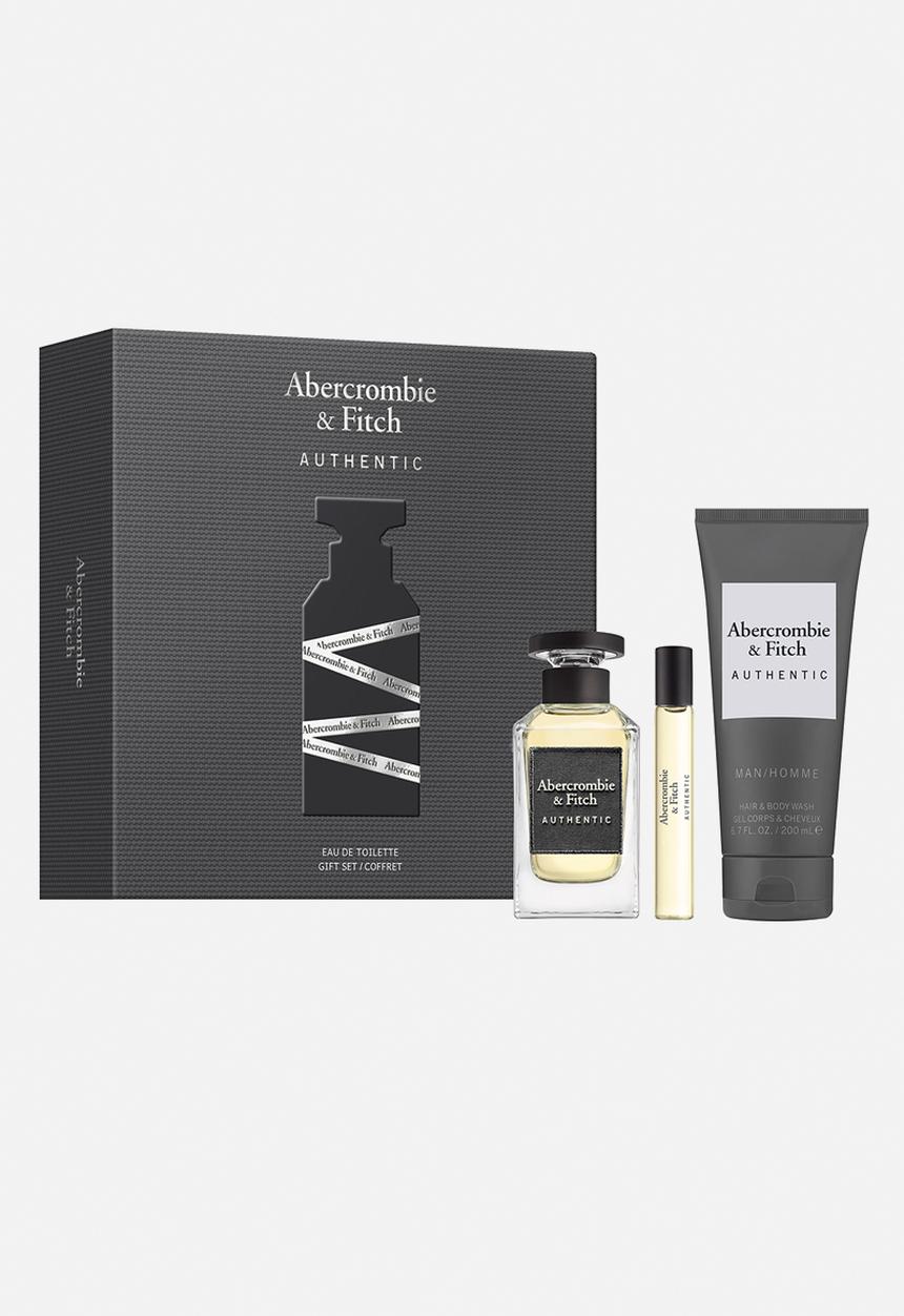 Abercrombie and Fitch - Abercrombie & Fitch Authentic Men Edt Gift Set - 100ml