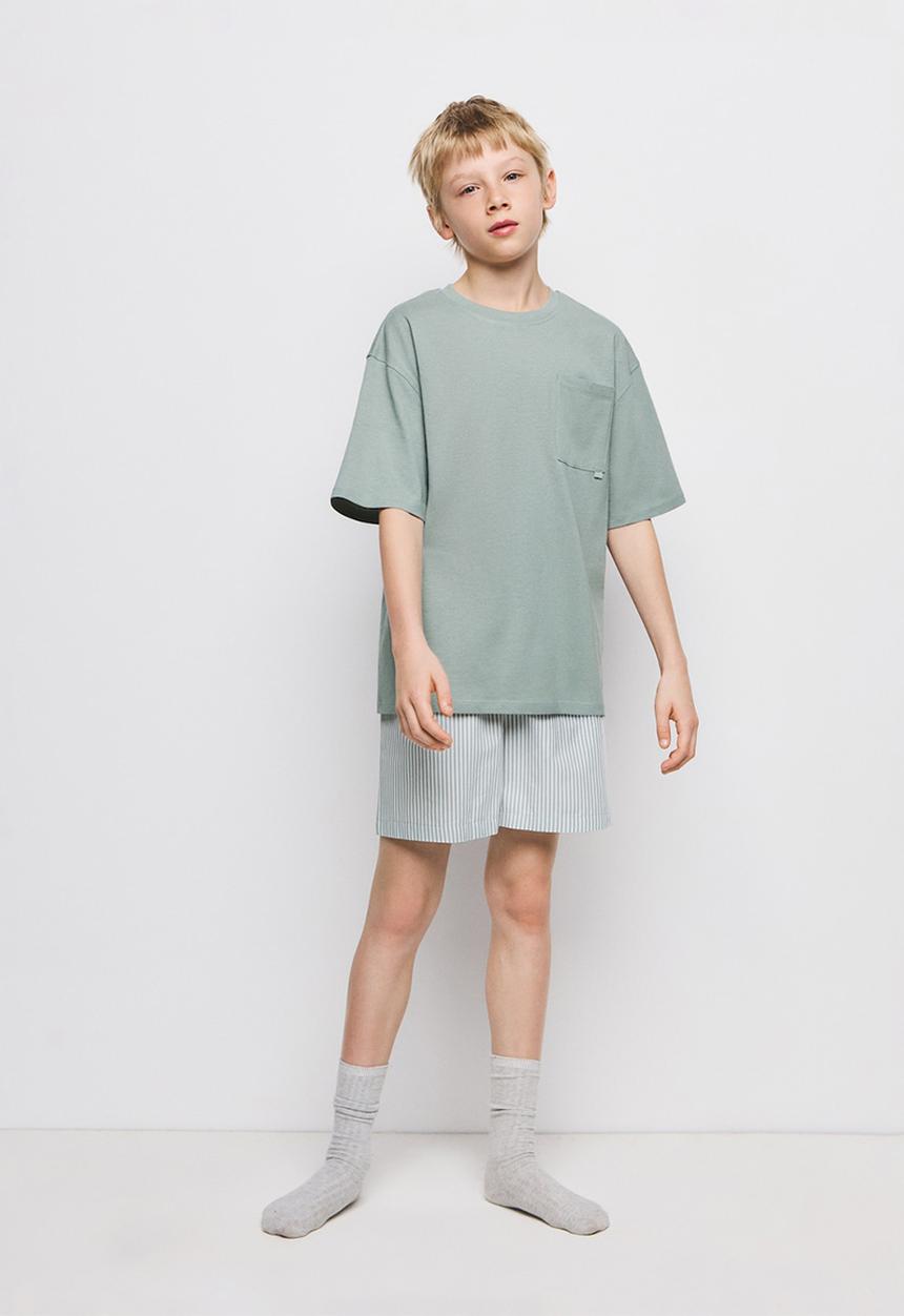 MANGO - Pyjama CLASSPI - Green