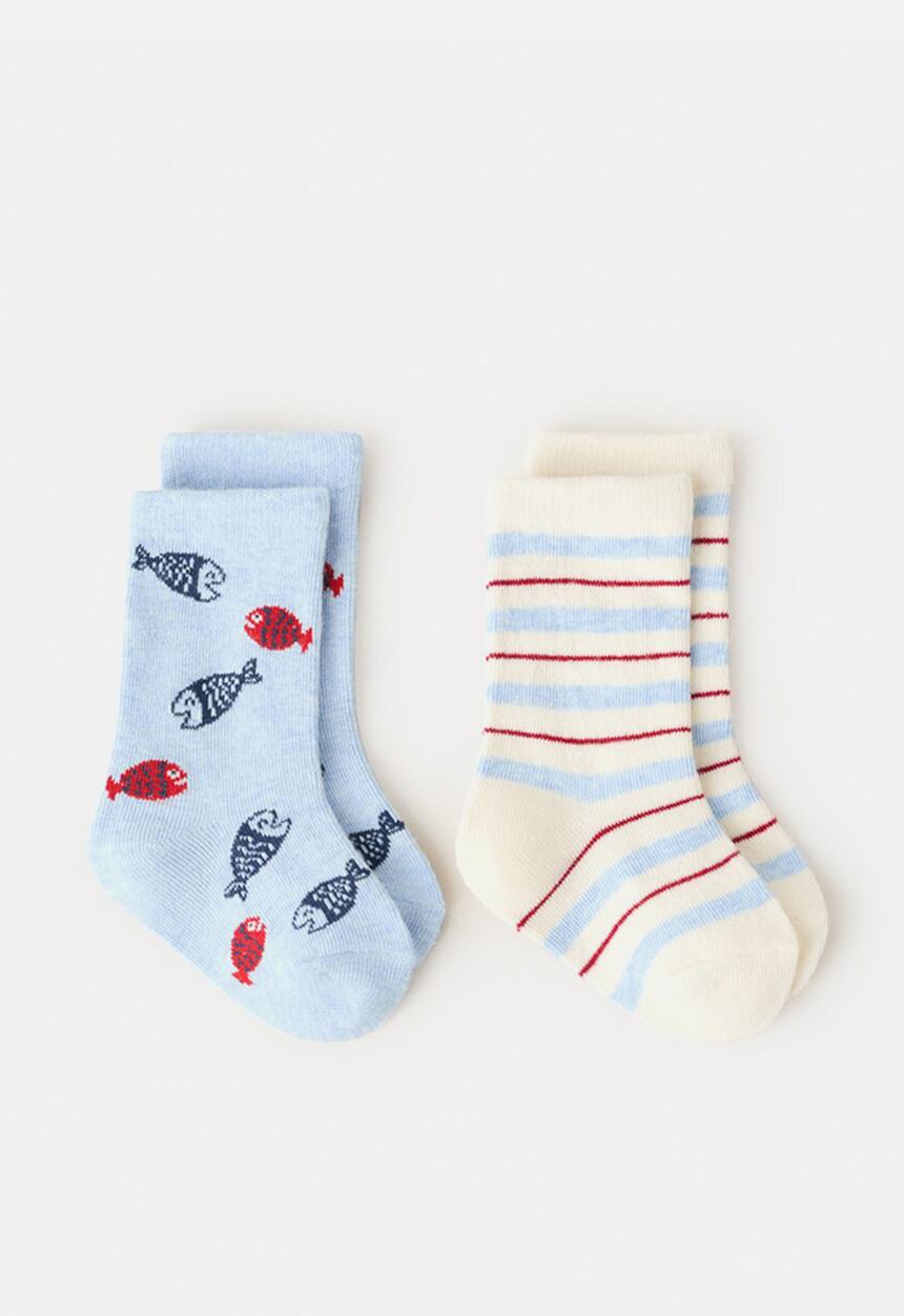 MANGO - Calcetines - Light Pastel Blue