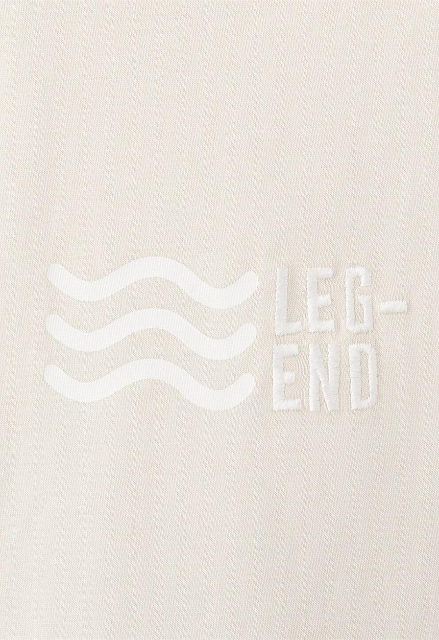 MANGO - T-Shirt LEGEND - Light/Pastel Brown