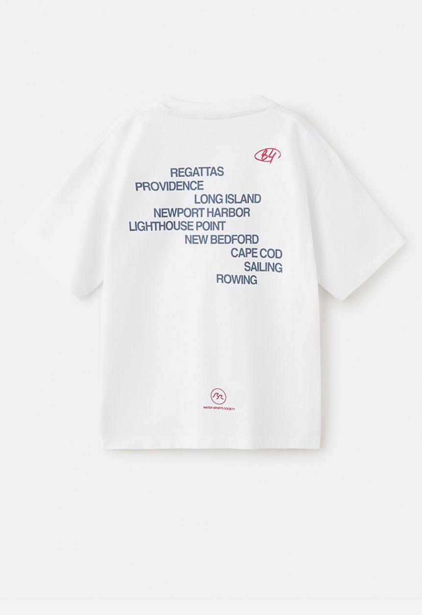 MANGO - T-Shirt Fsports - White