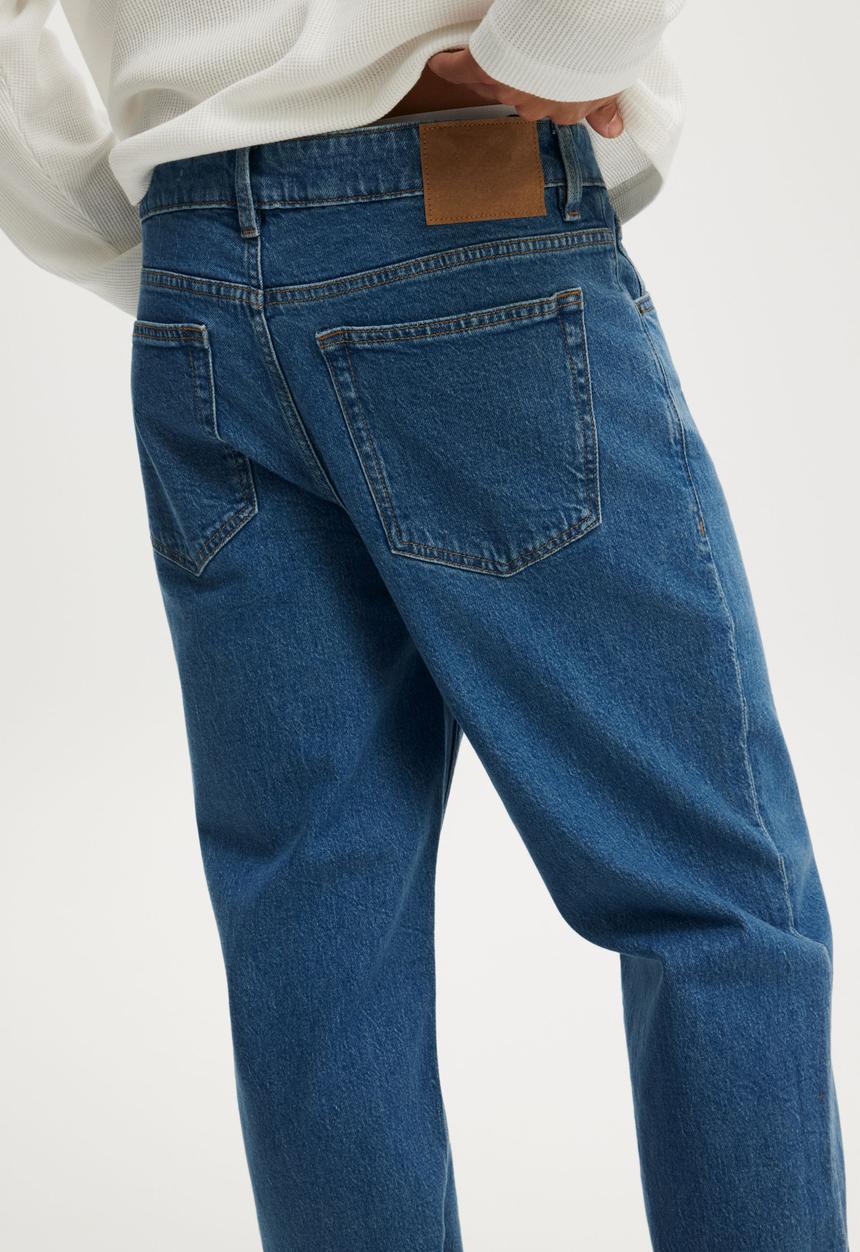Cotton On - Loose Straight Jean - Escape Blue