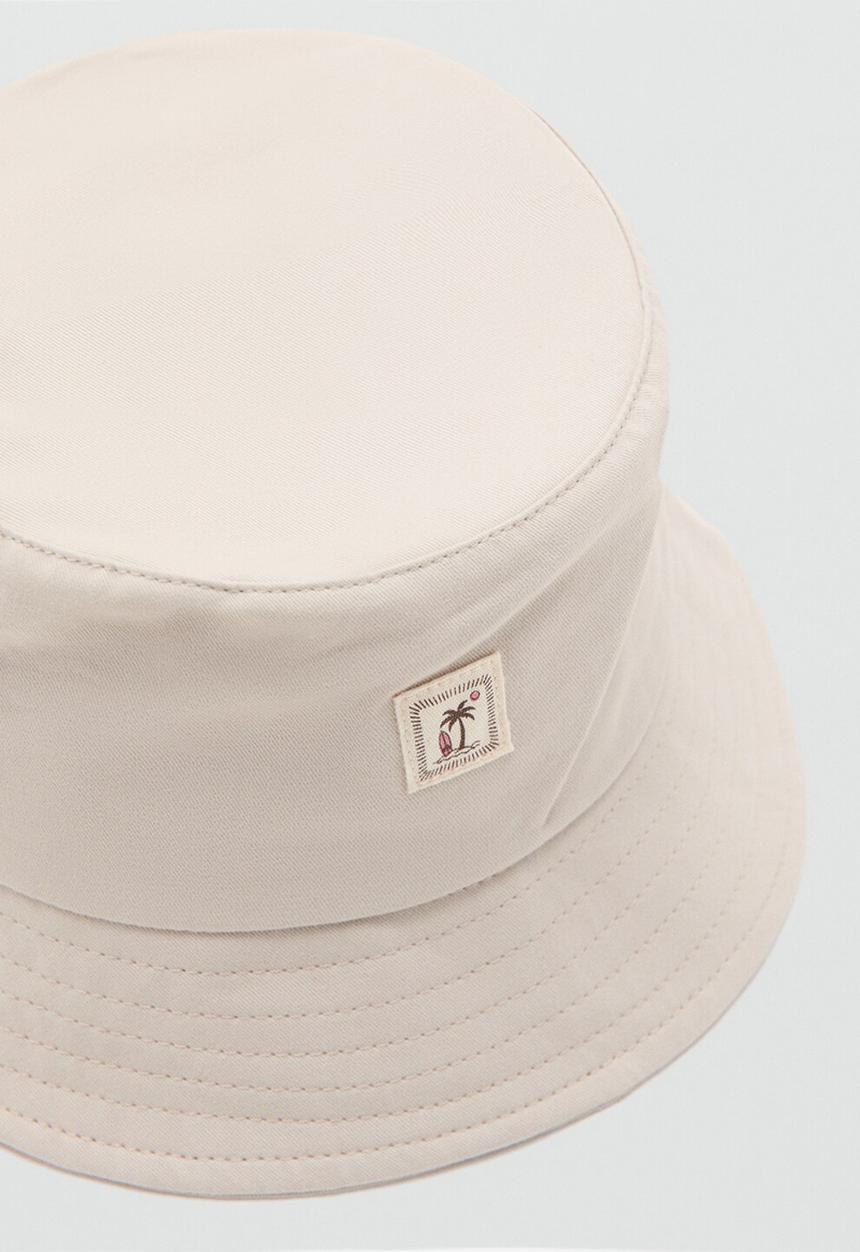 MANGO - Beanie PALM - Light/Pastel Brown