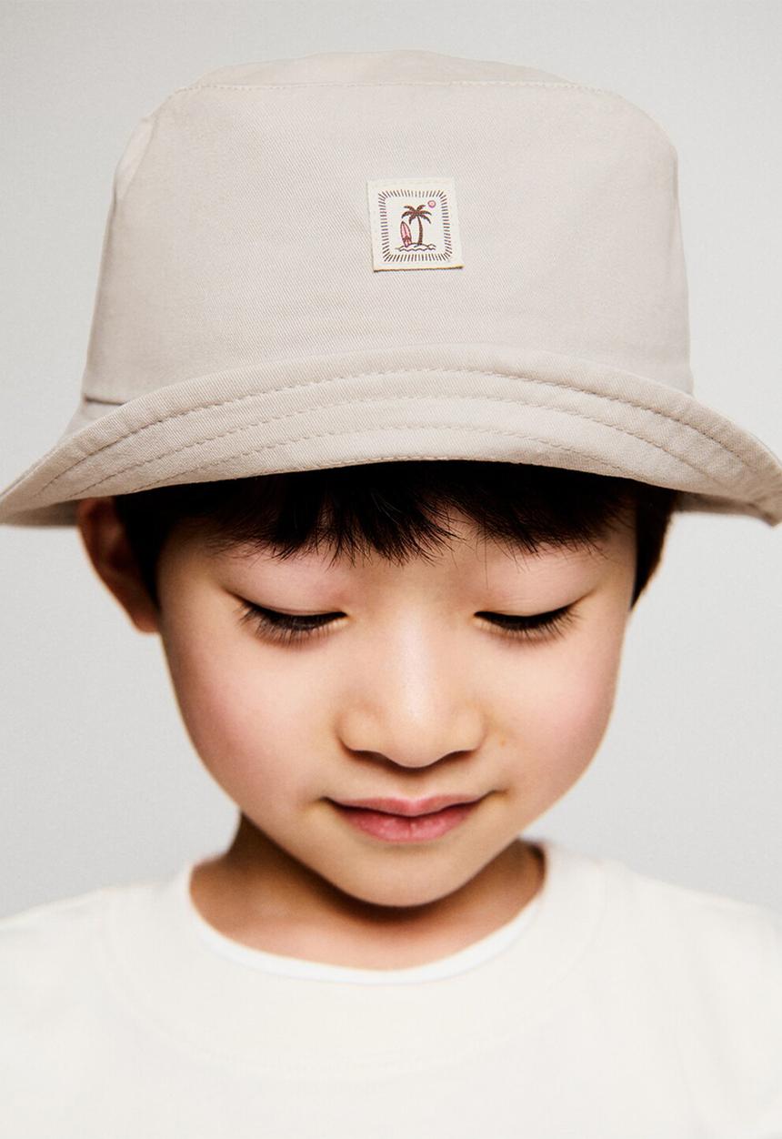MANGO - Beanie PALM - Light/Pastel Brown
