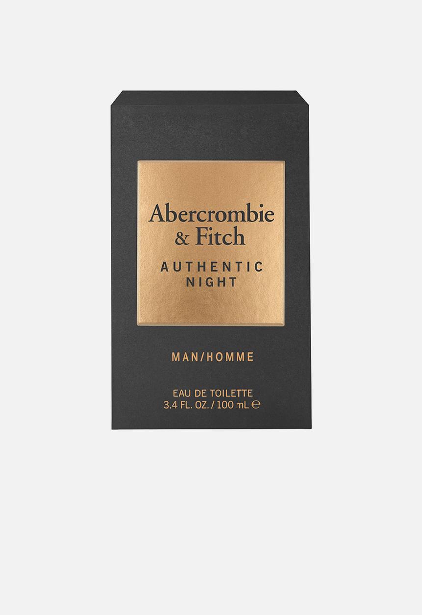 Abercrombie and Fitch - Abercrombie & Fitch Authentic Night Men Edt - 100ml