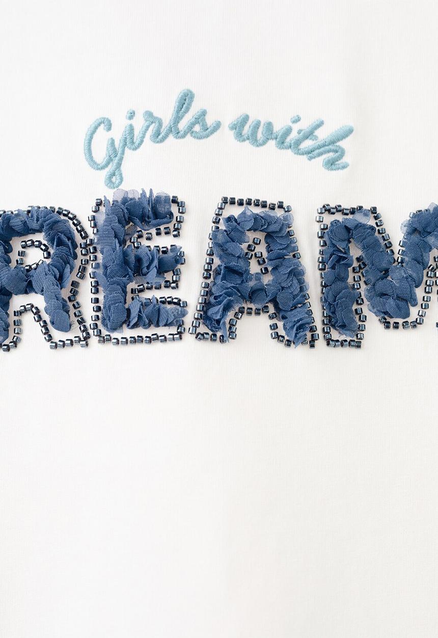 MANGO - T-Shirt DREAMS - Natural