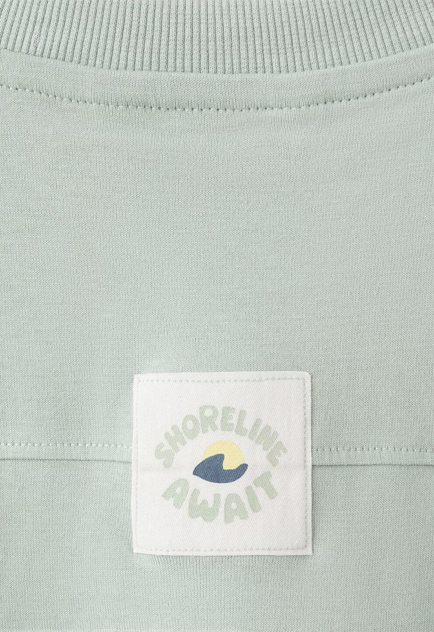 MANGO - T-Shirt MRESORT - Turquoise / Aqua