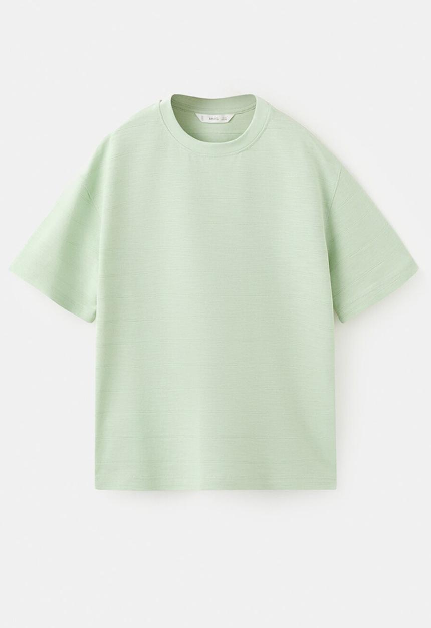 MANGO - T-Shirt MJACK - Turquoise / Aqua