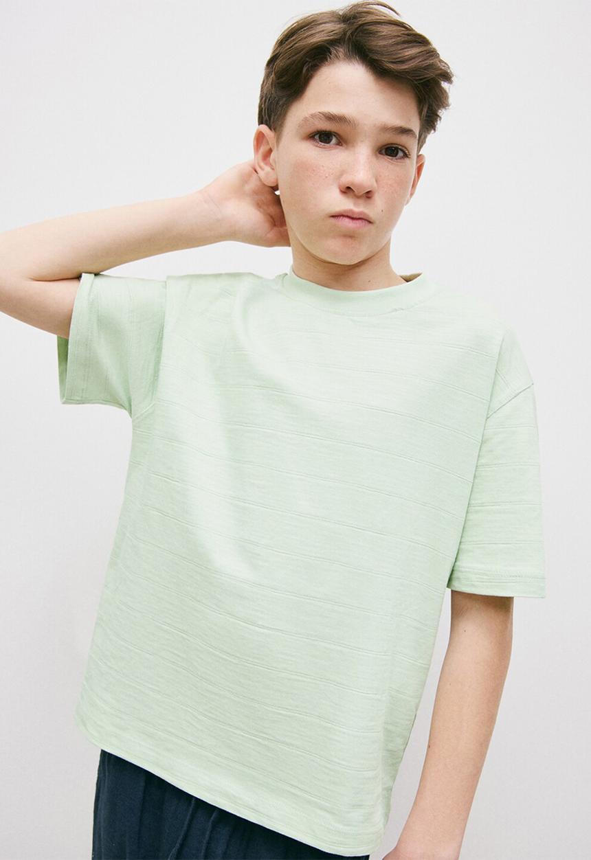 MANGO - T-Shirt MJACK - Turquoise / Aqua
