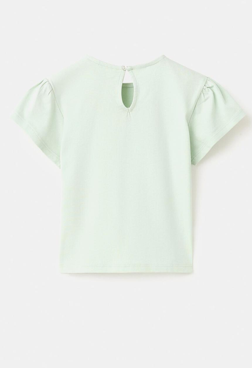 MANGO - T-Shirt PACHI - Turquoise / Aqua