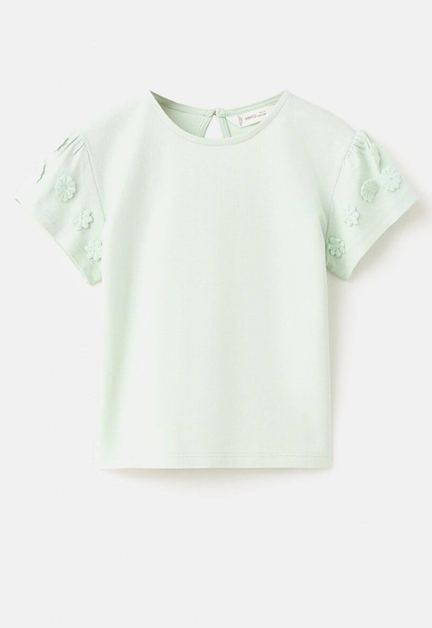 MANGO - T-Shirt PACHI - Turquoise / Aqua