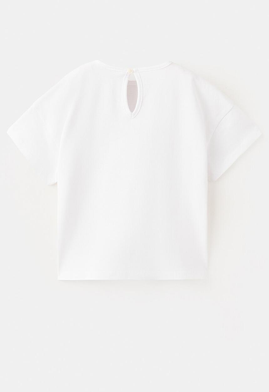 MANGO - T-Shirt LUXE - Natural