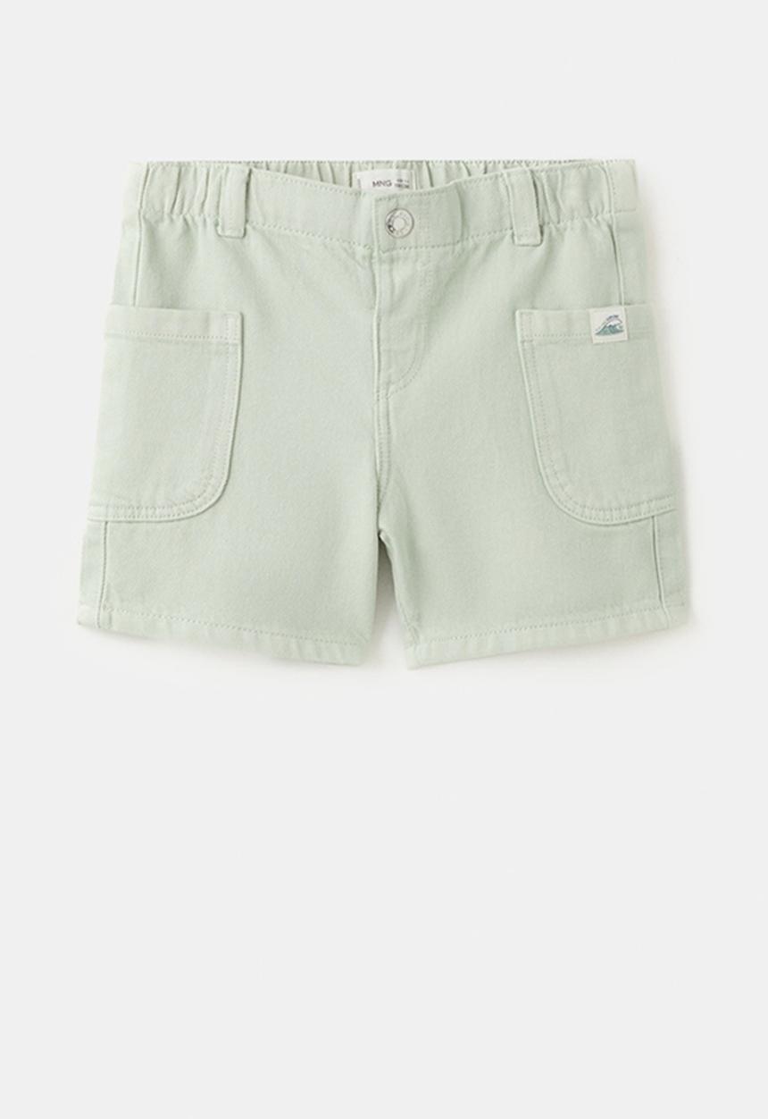 MANGO - Bermudas PALAMOS - Turquoise / Aqua