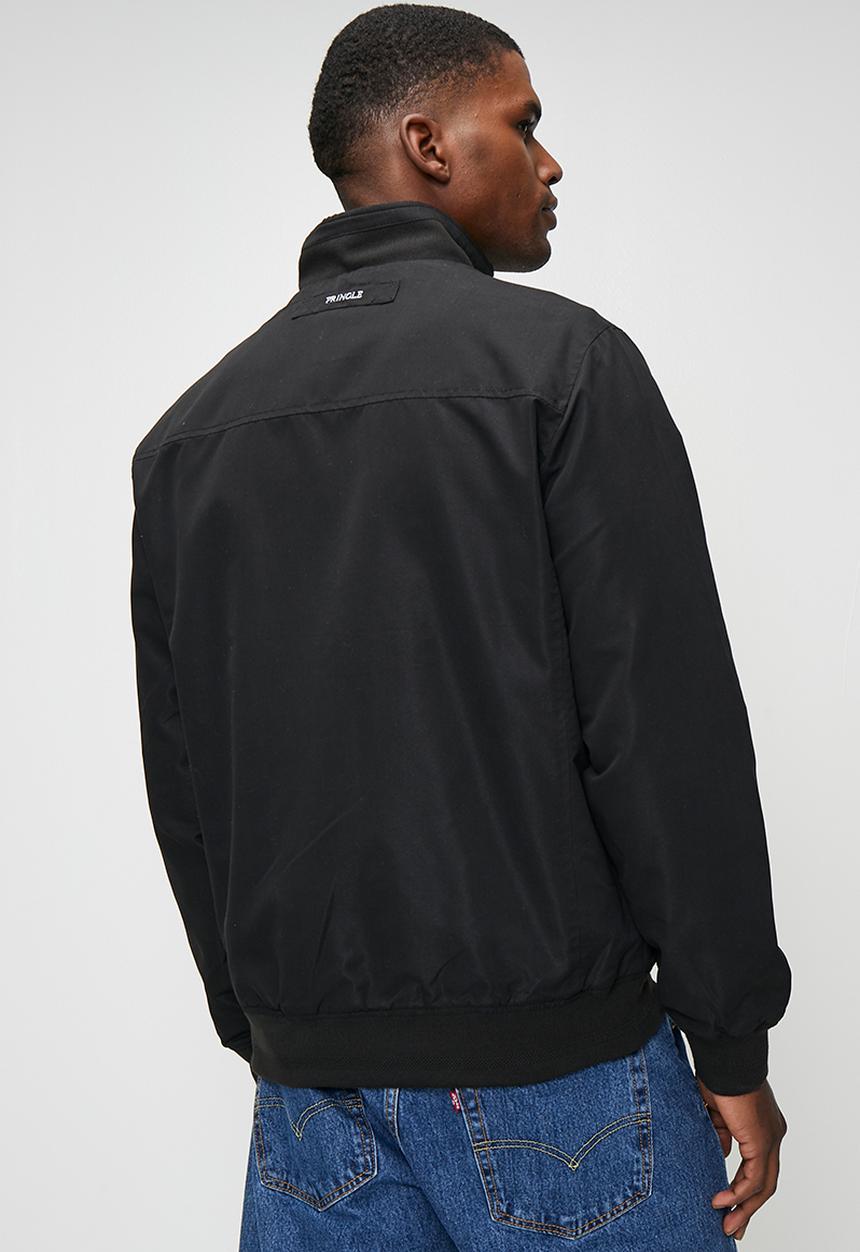 Pringle of Scotland - Larry Reversible Bomber Jacket - Black/Grey