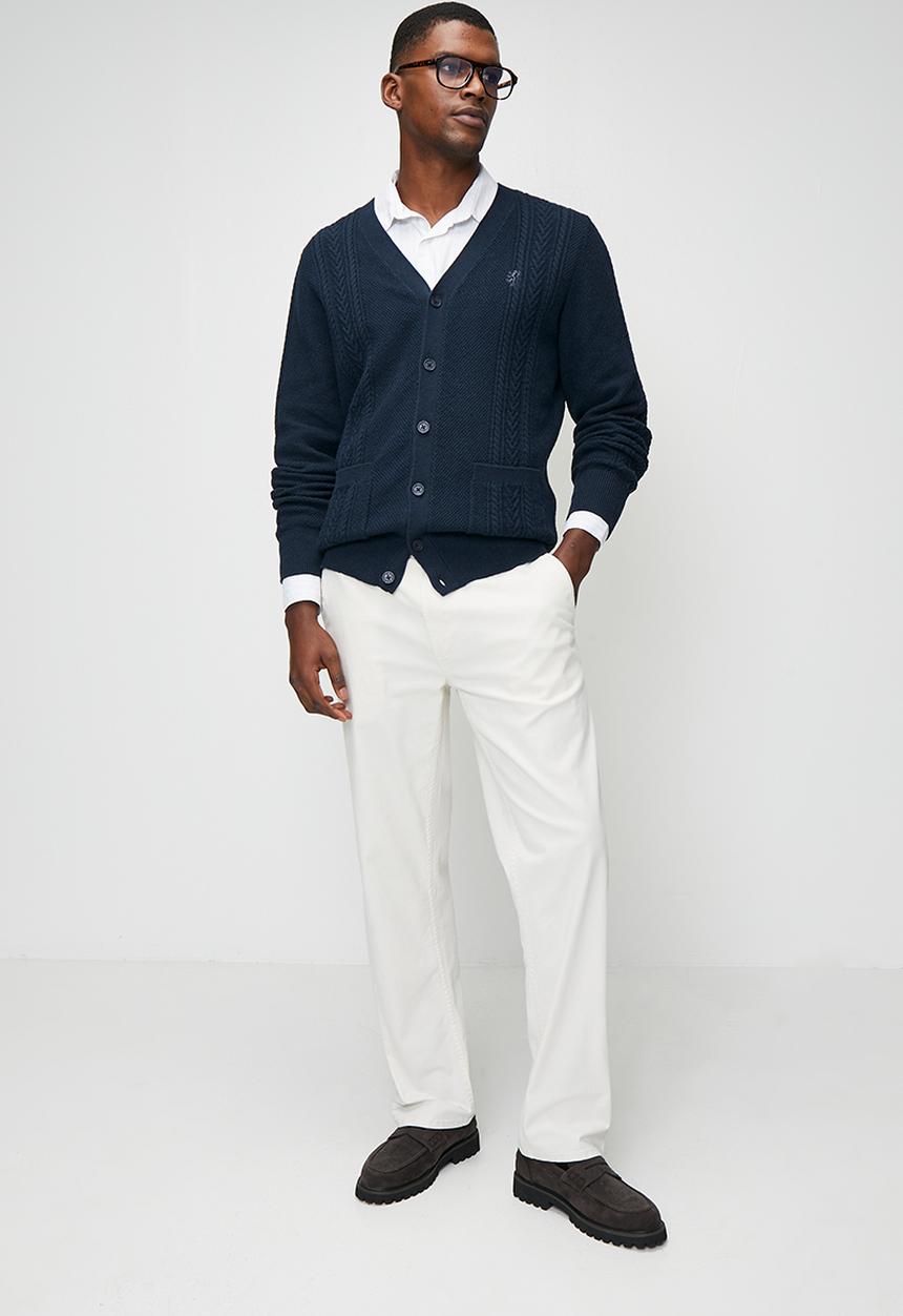 Pringle of Scotland - Steven Cable Cardigan - Navy