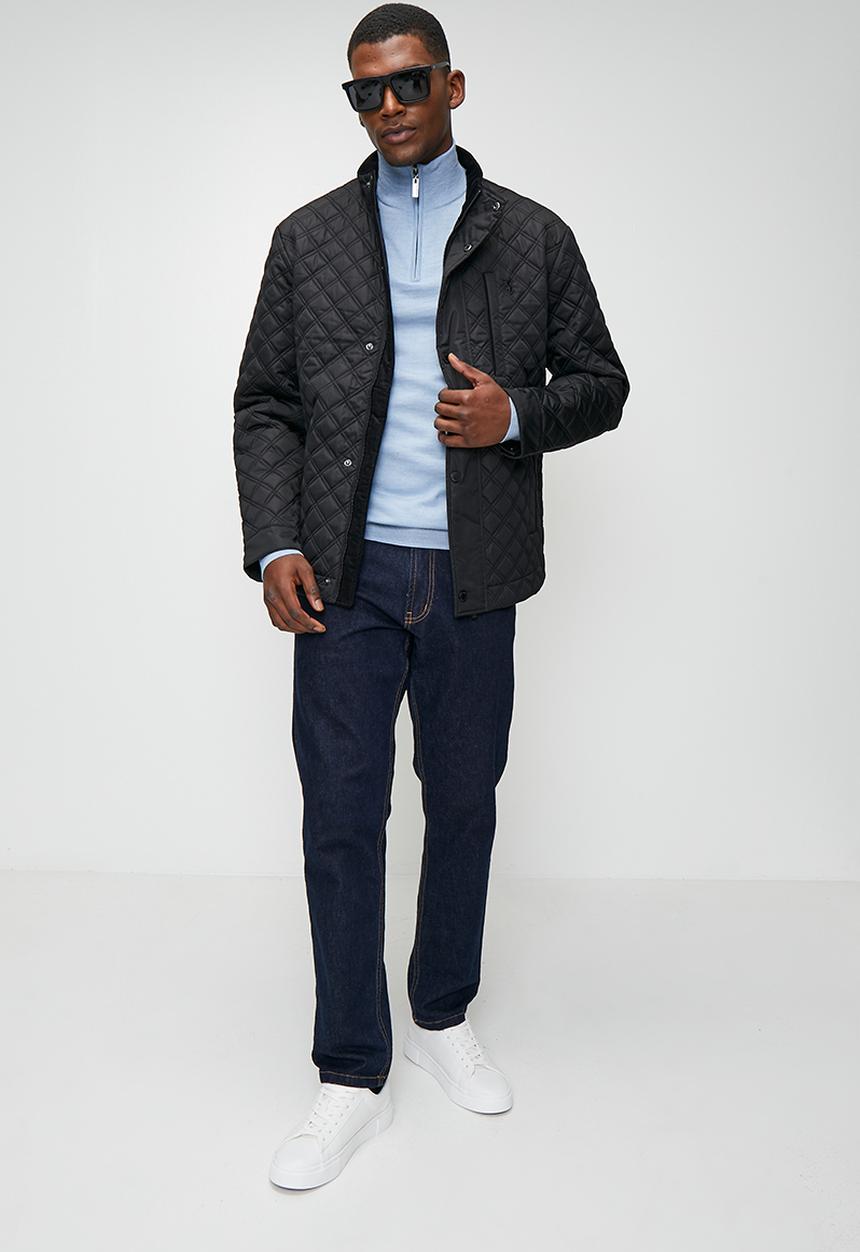 Pringle of Scotland - Richard Quilted Lux Jacket - Black