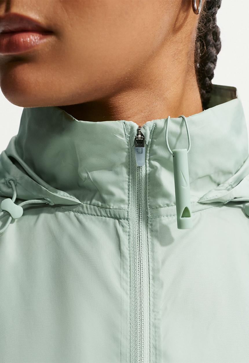 Nike - W Nk Tempo Repel Jkt - Steam/Reflective Silv