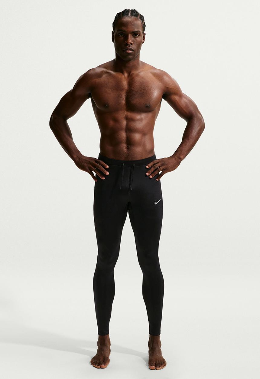 Nike - Miler Dri-FIT Running Tights -  Black/Black