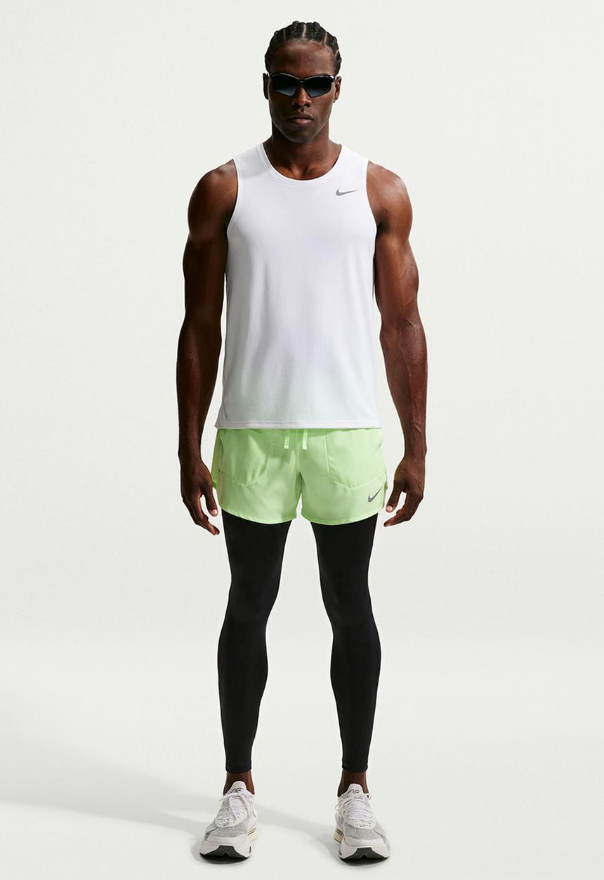 Nike - Miler Dri-FIT Running Tights -  Black/Black