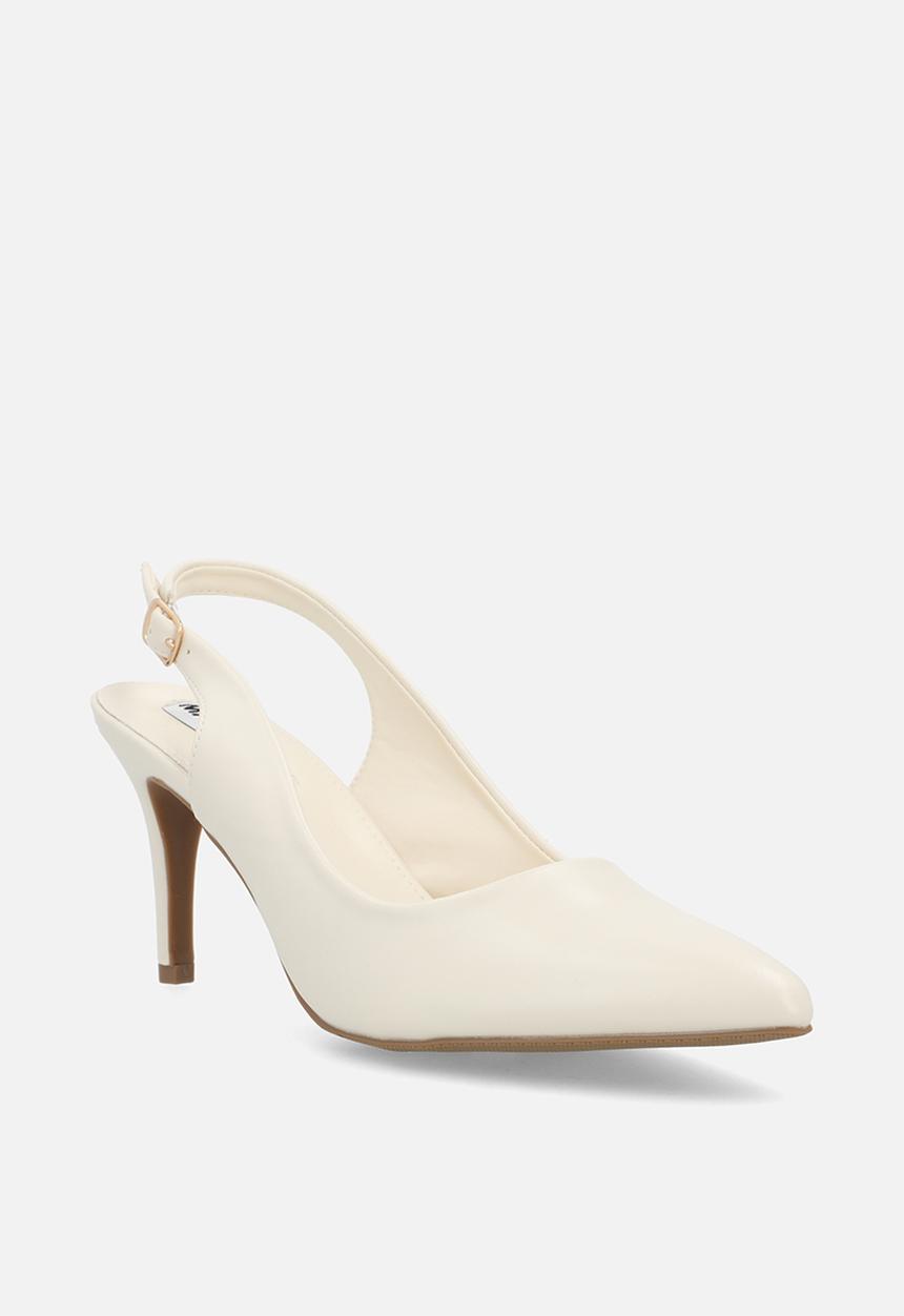 Madison® - Orsaline slingback heel - off white
