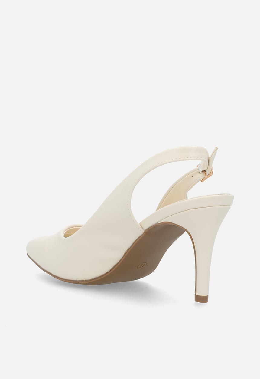 Madison® - Orsaline slingback heel - off white
