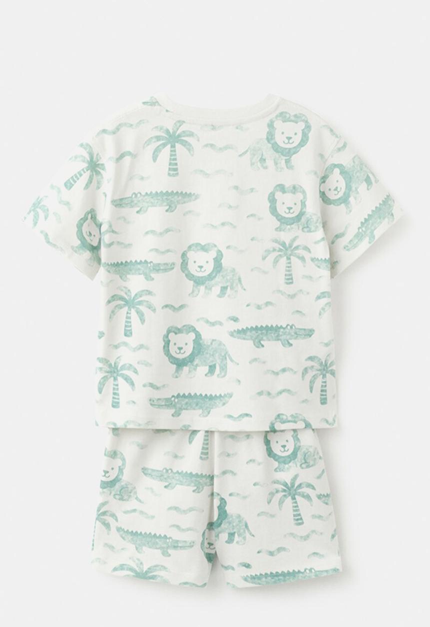 MANGO - Pyjama SELVAPIB - Turquoise / Aqua