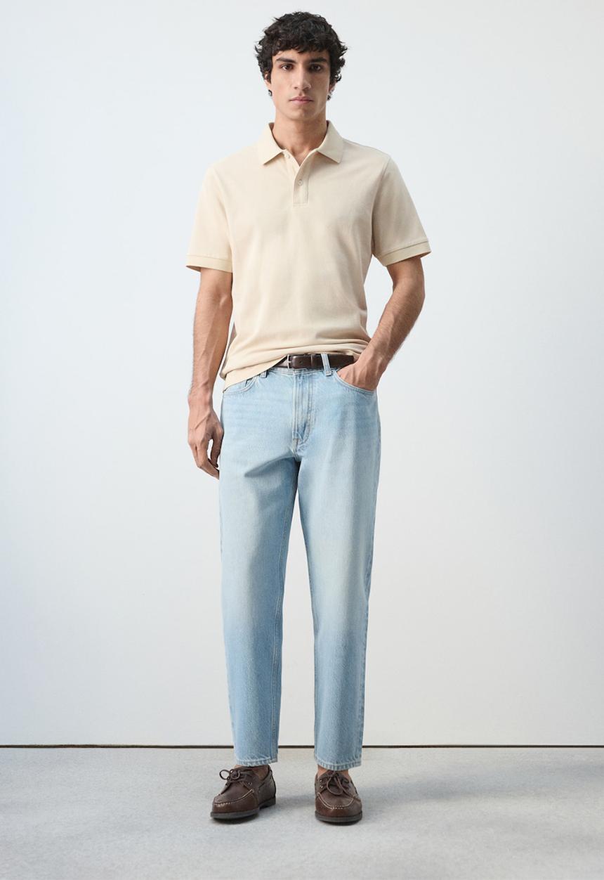 MANGO - Polo Shirt Rea - Sand