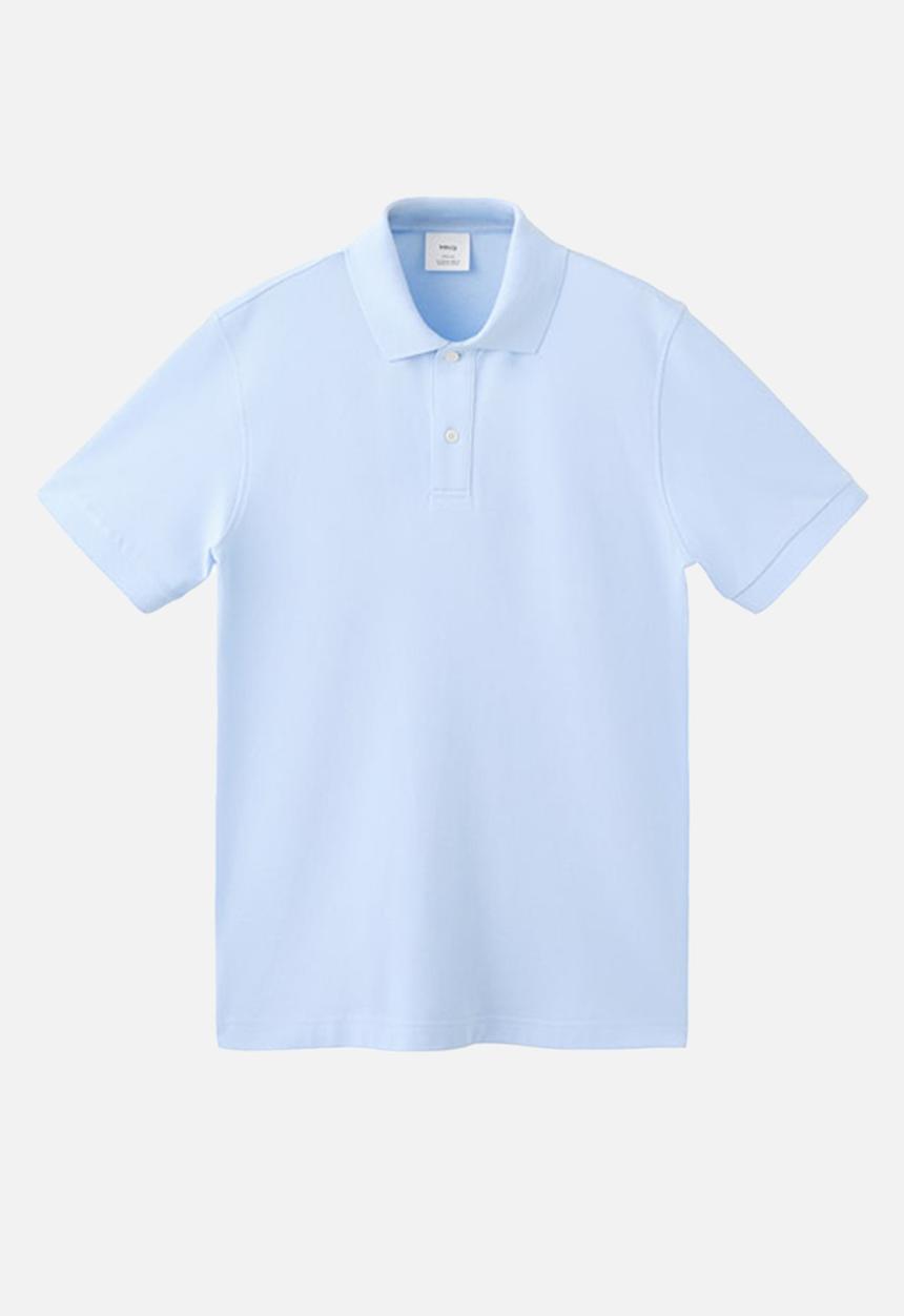 MANGO - Polo Shirt Rea - Sky-Blue