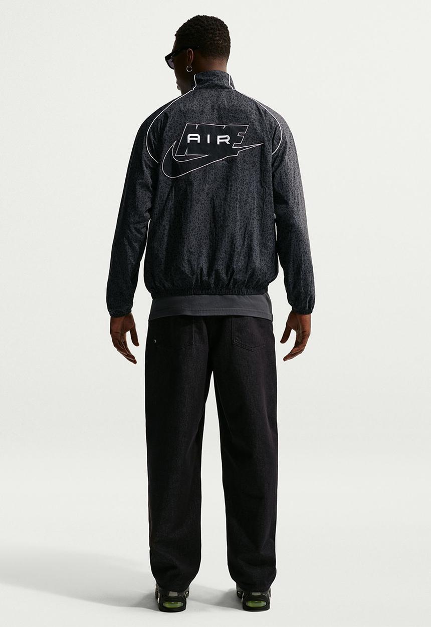 AIRNERGY エアナジー+ NIKE AIR Woven AOP Jacket - Navy