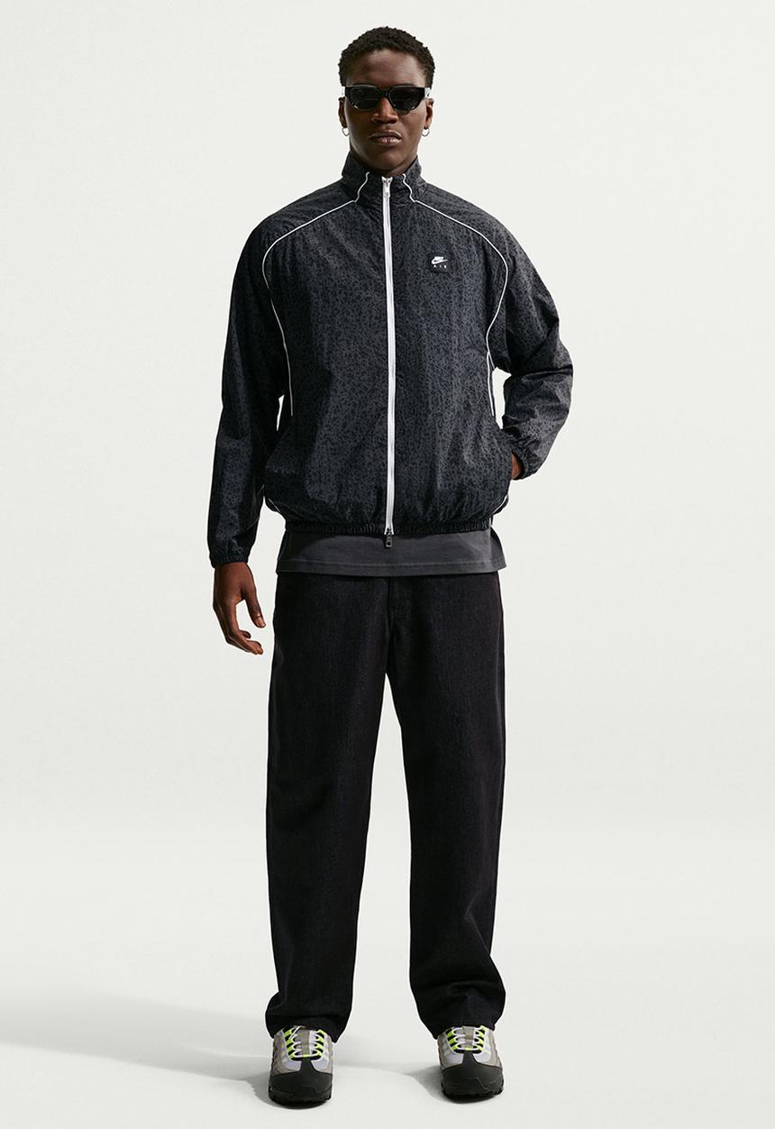NIKE AIR Woven AOP Jacket - Navy