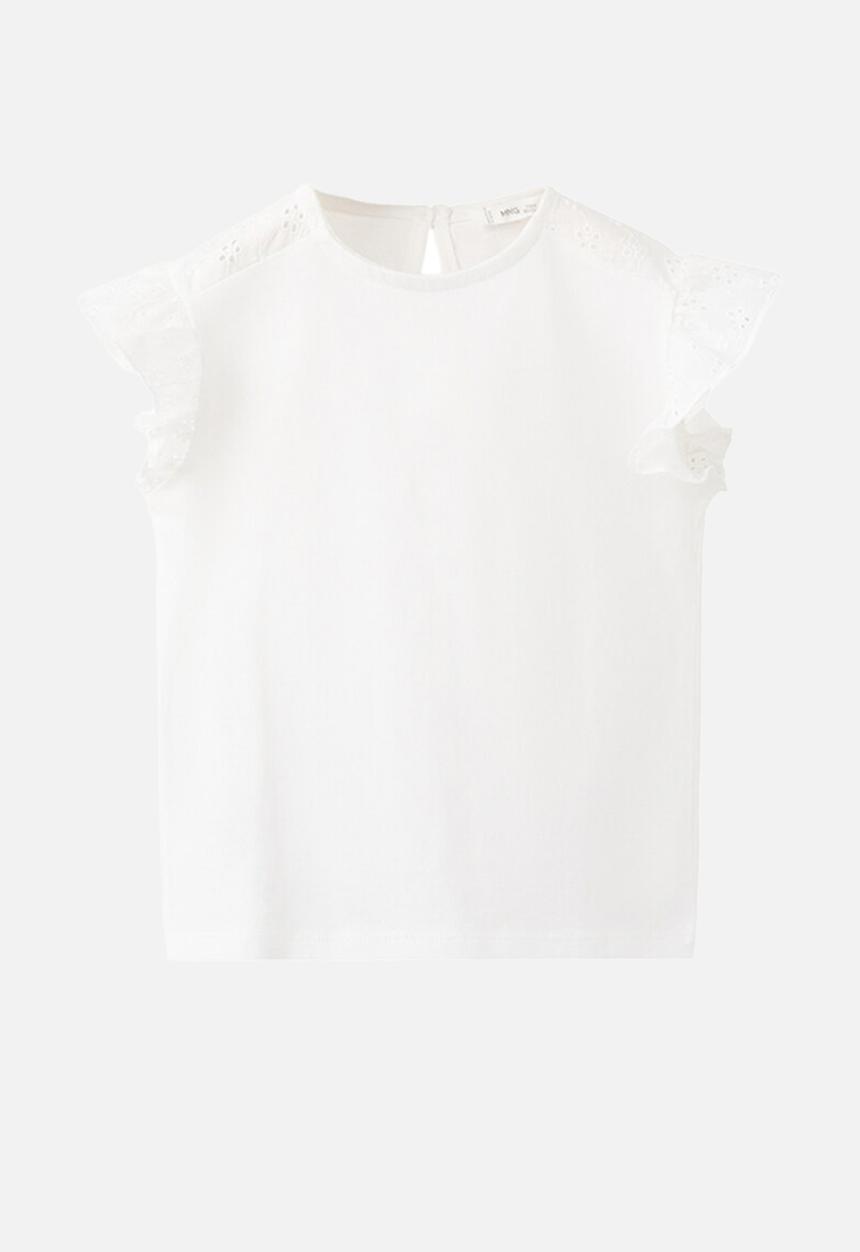 MANGO - T-Shirt DOBLE - Natural1