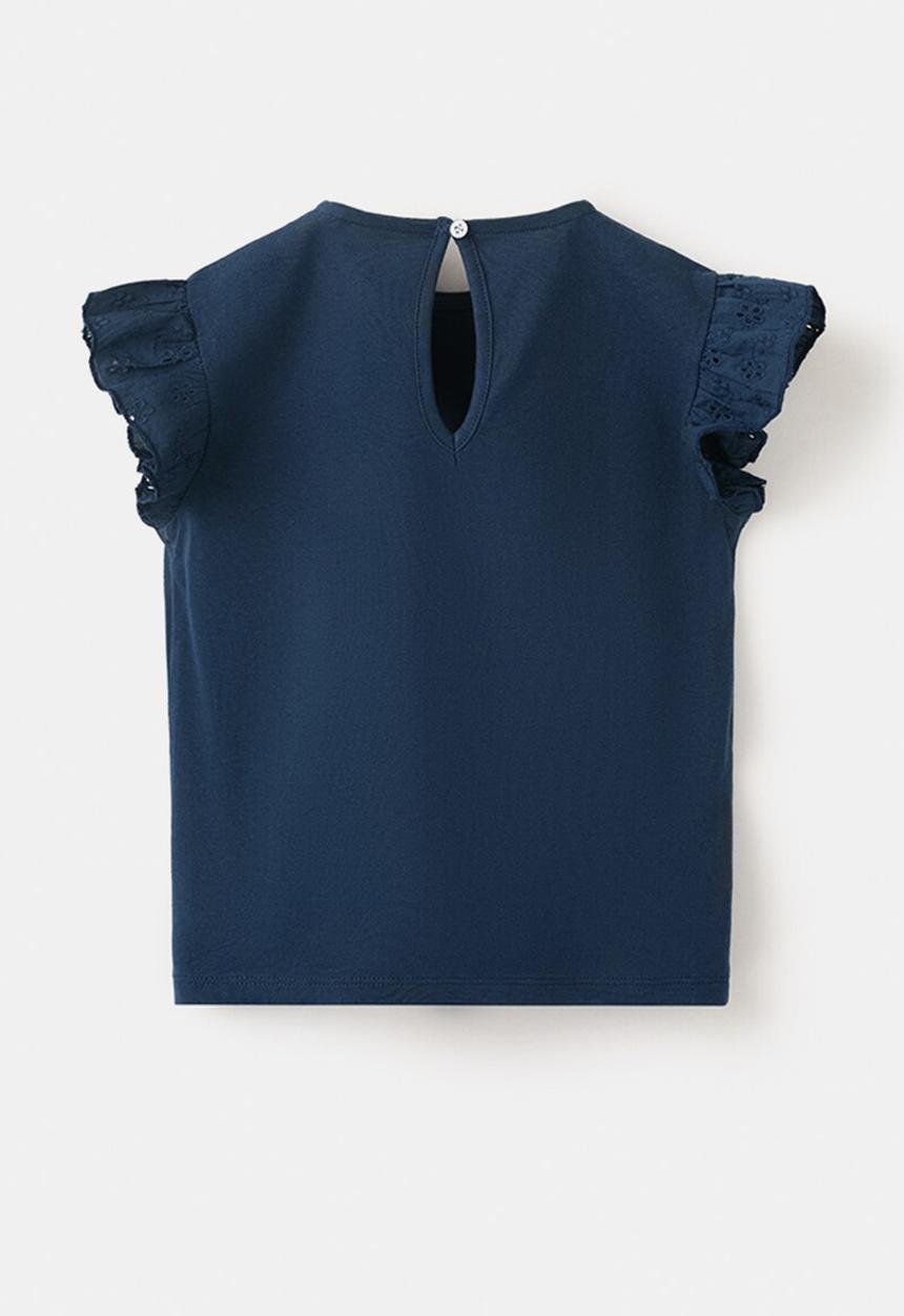 MANGO - T-Shirt DOBLE - Navy1