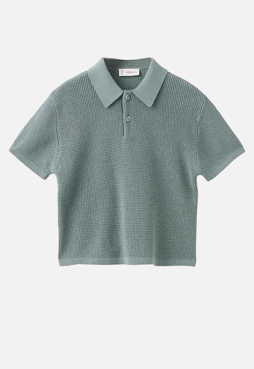 MANGO - Sweater JOHNNY - Medium Green