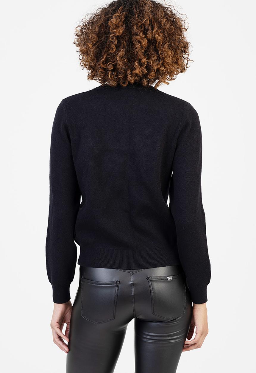 SISSY BOY - Walk Away Knit Jersey With Bling Branding - Black