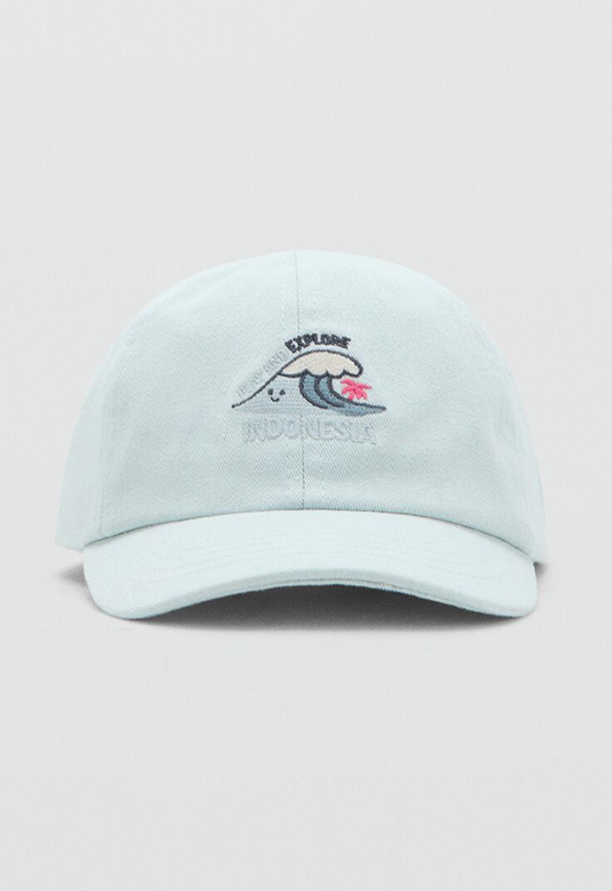 MANGO - CAP OLITA -TURQUOISE - AQUA