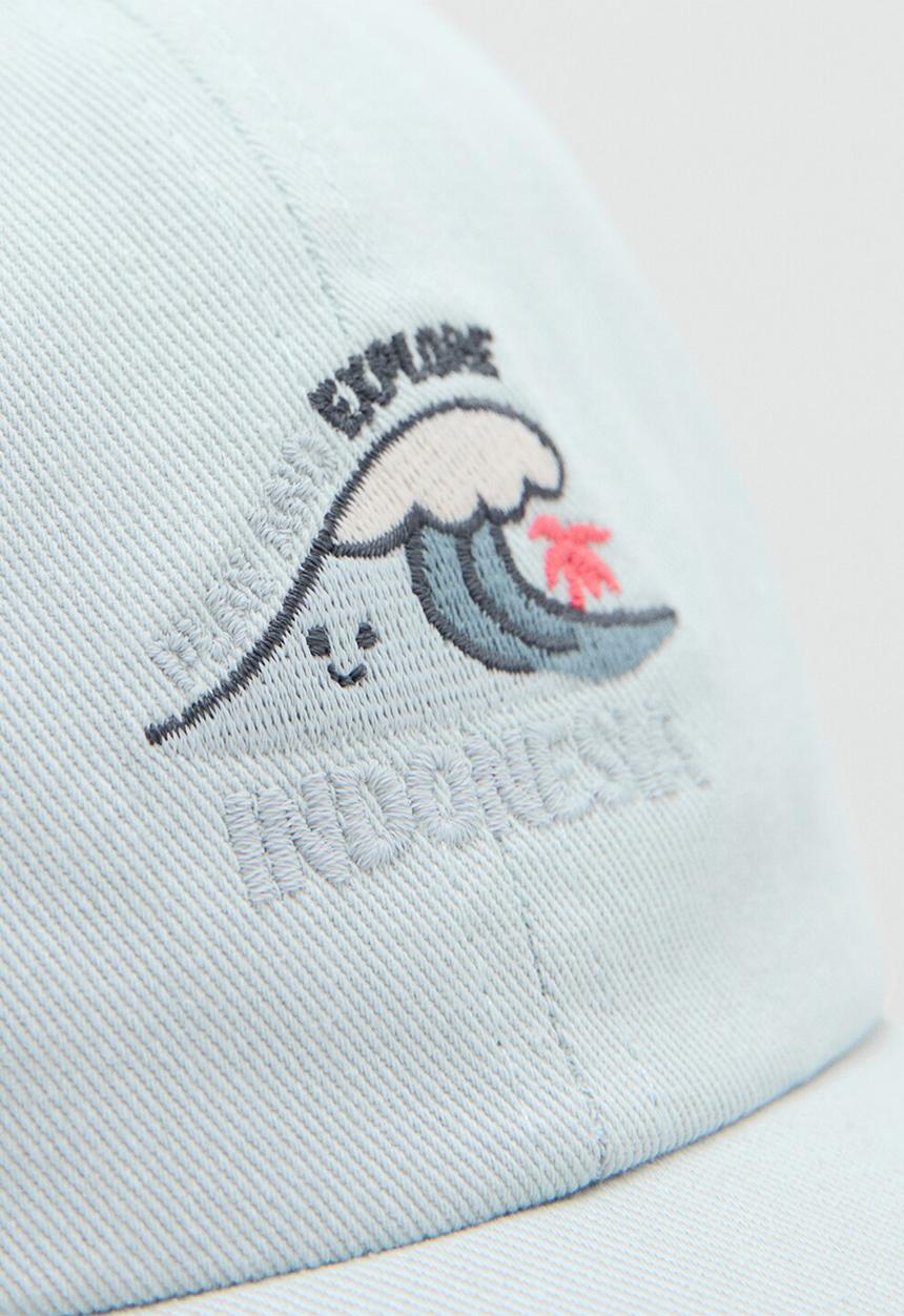 MANGO - CAP OLITA -TURQUOISE - AQUA