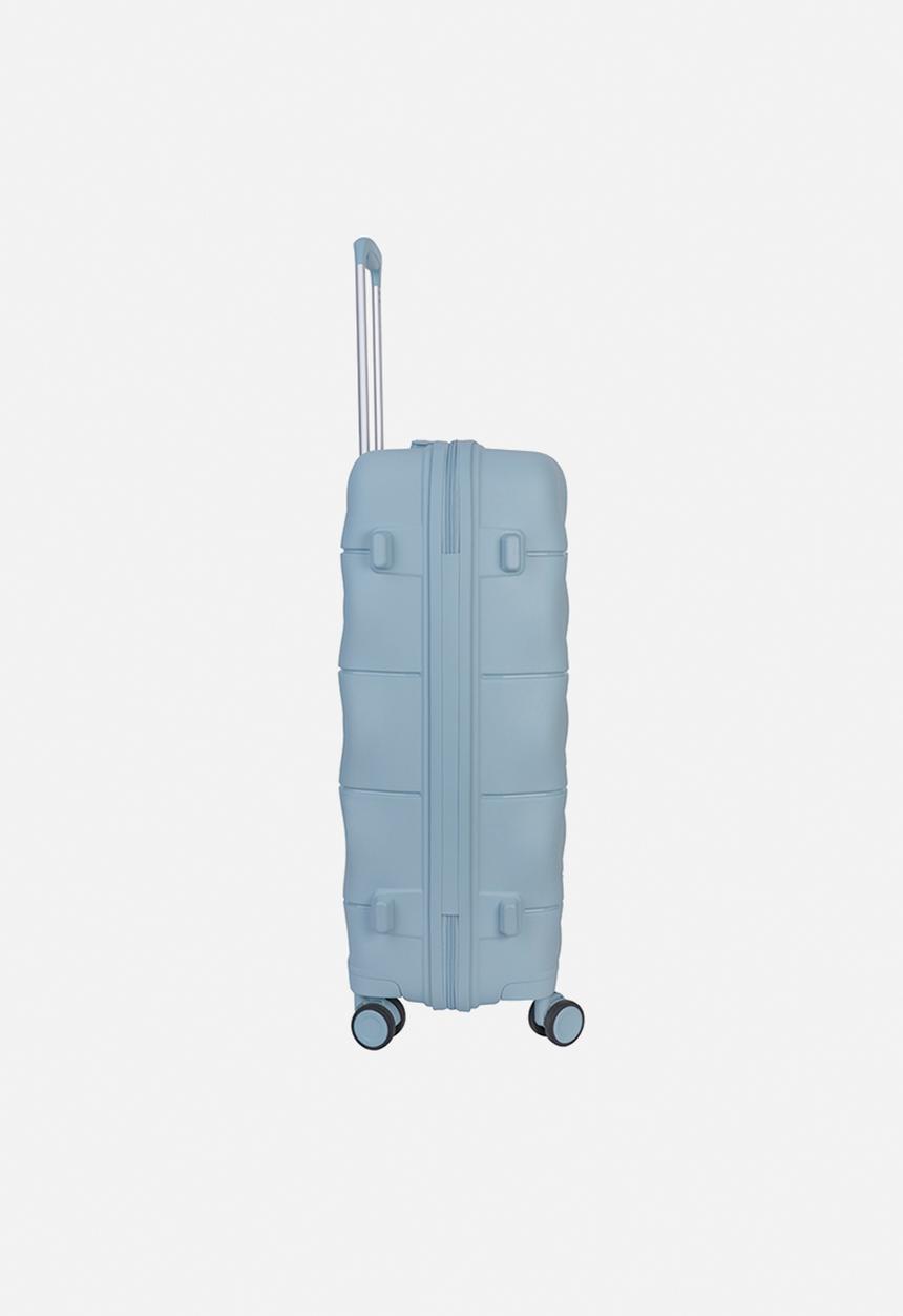 Elle - Medium 4-wheel trolley case with TSA lock - Blue