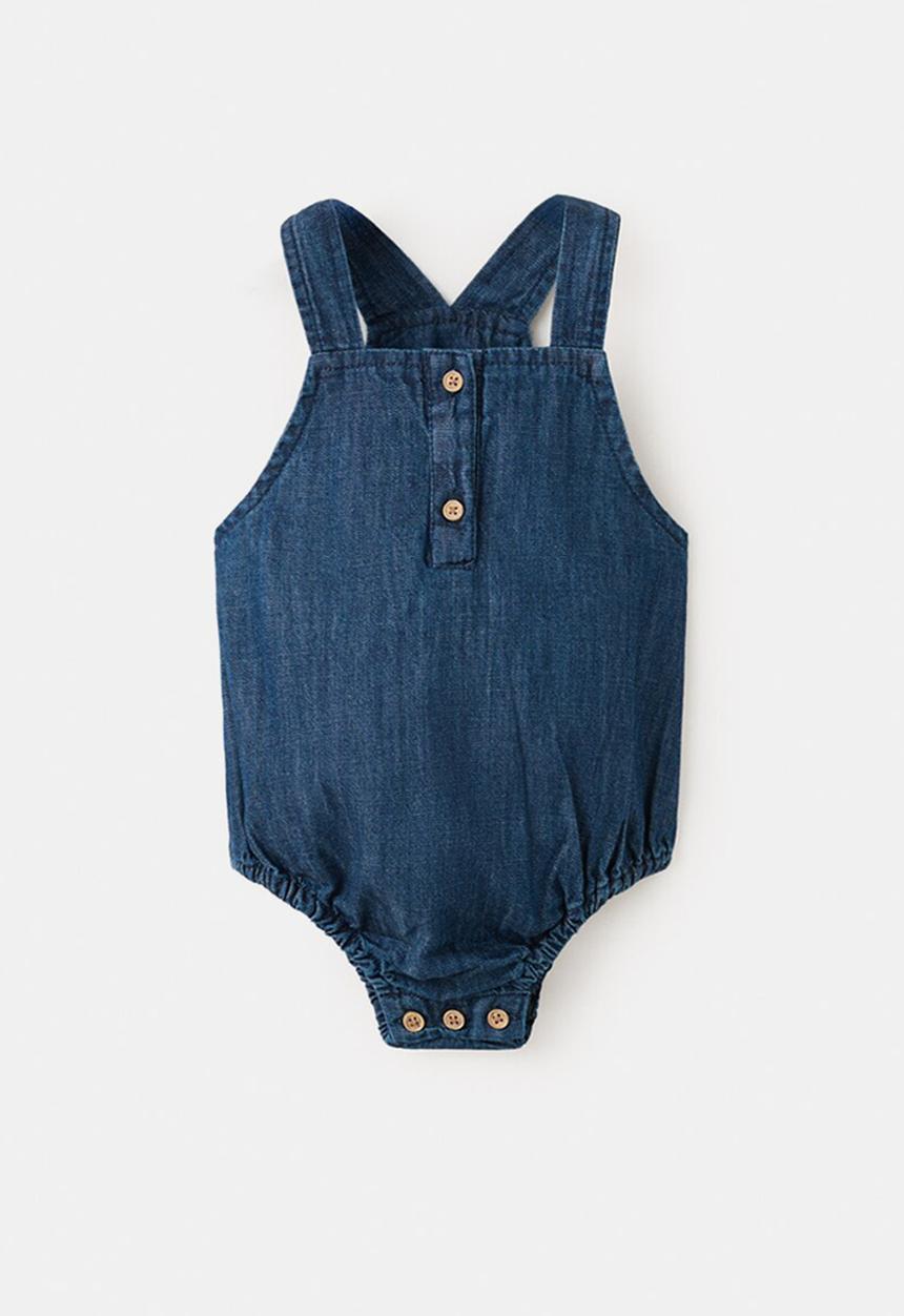 MANGO - DUNGAREES ALMERIA - NAVY