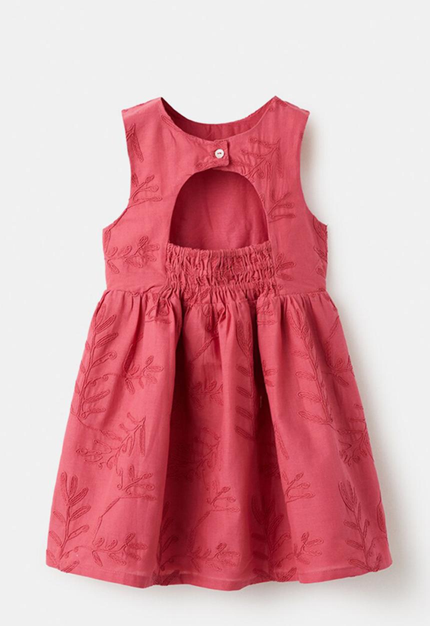 MANGO - Dress EIRA - Medium Red