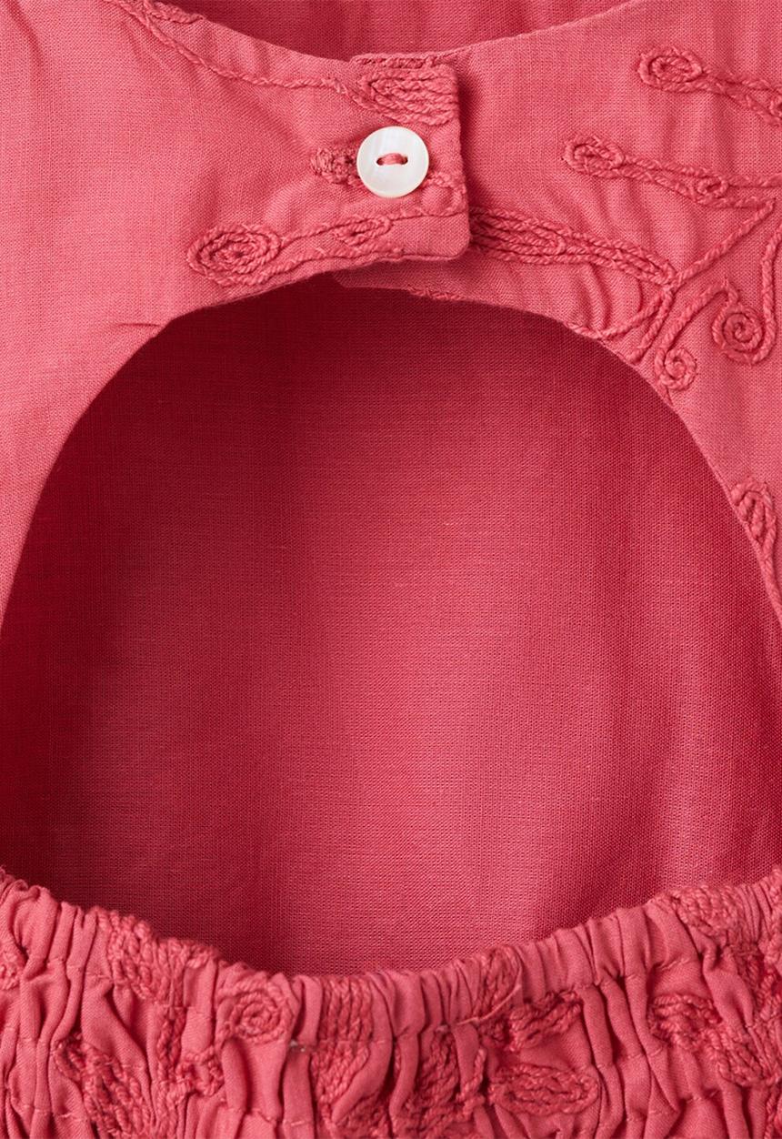 MANGO - Dress EIRA - Medium Red