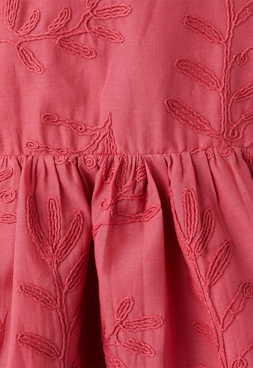MANGO - Dress EIRA - Medium Red