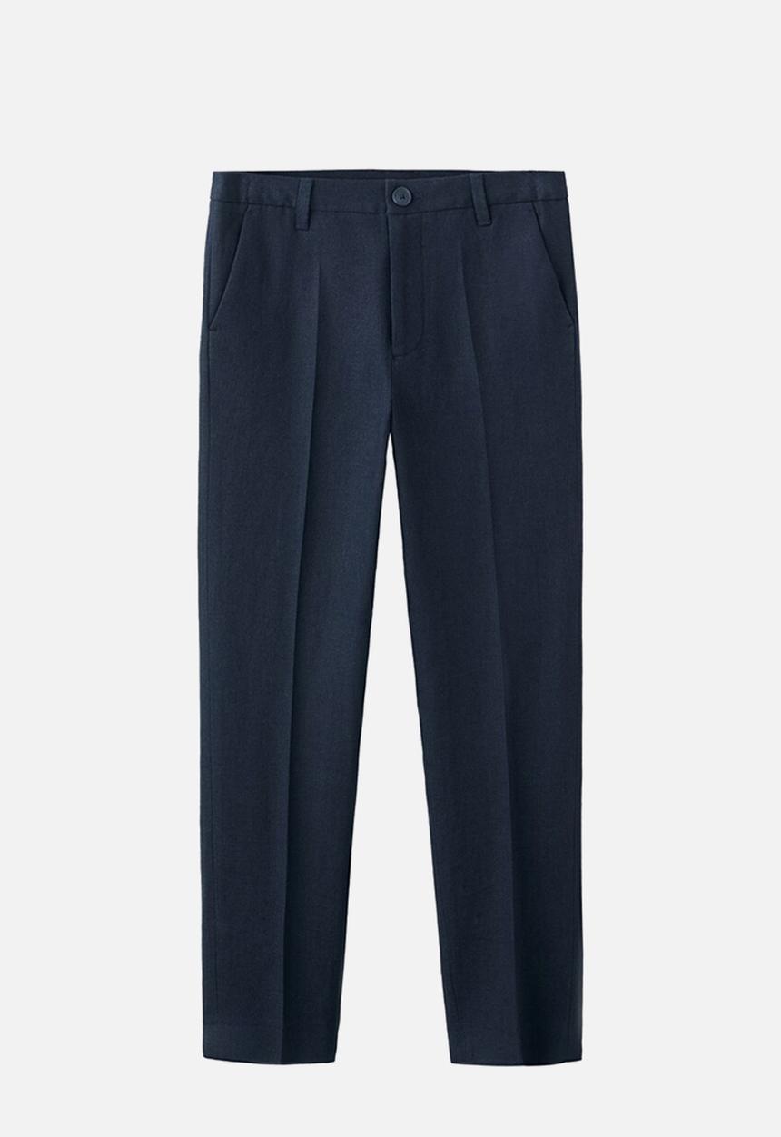 MANGO - Trousers RIOP - Navy