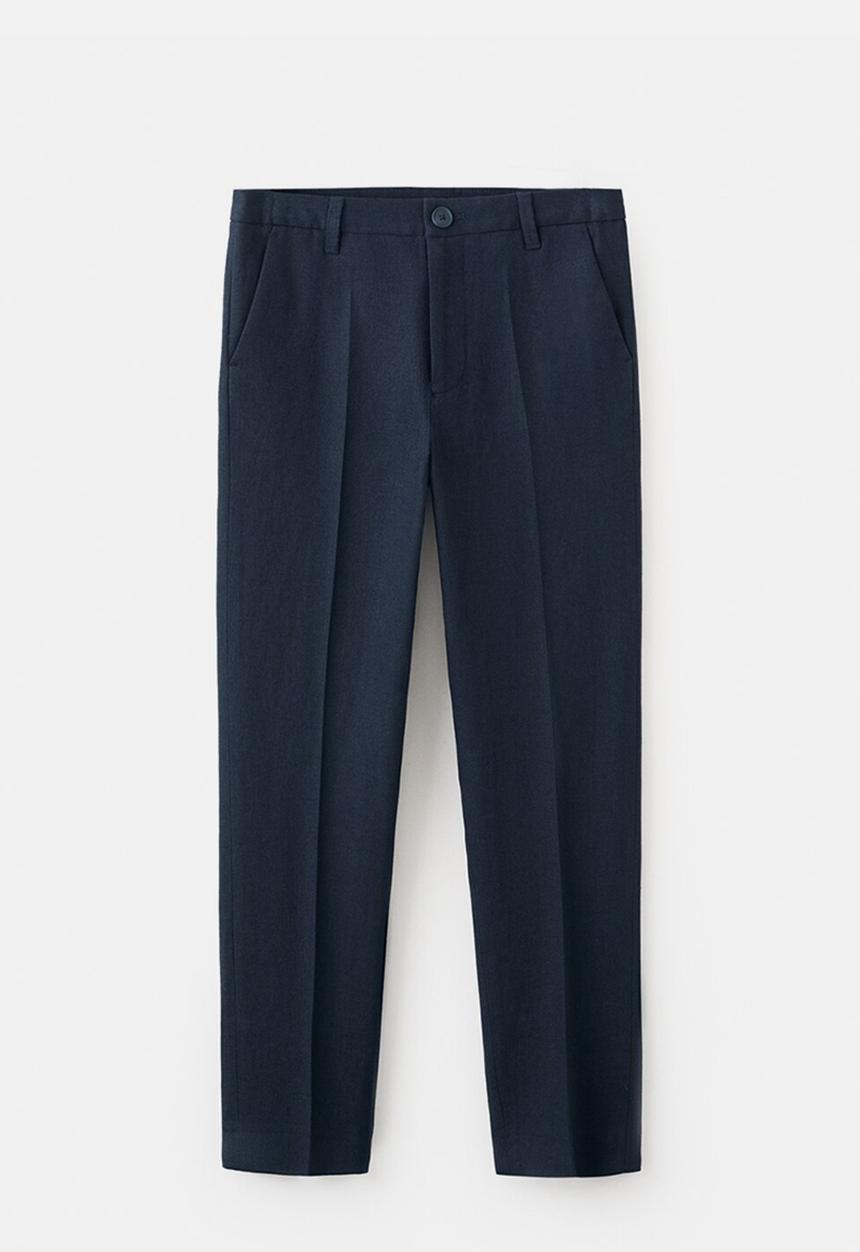 MANGO - Trousers RIOP - Navy