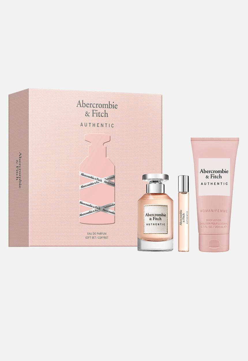 Abercrombie and Fitch - Abercrombie & Fitch Authentic Women Edp Gift Set - 100ml