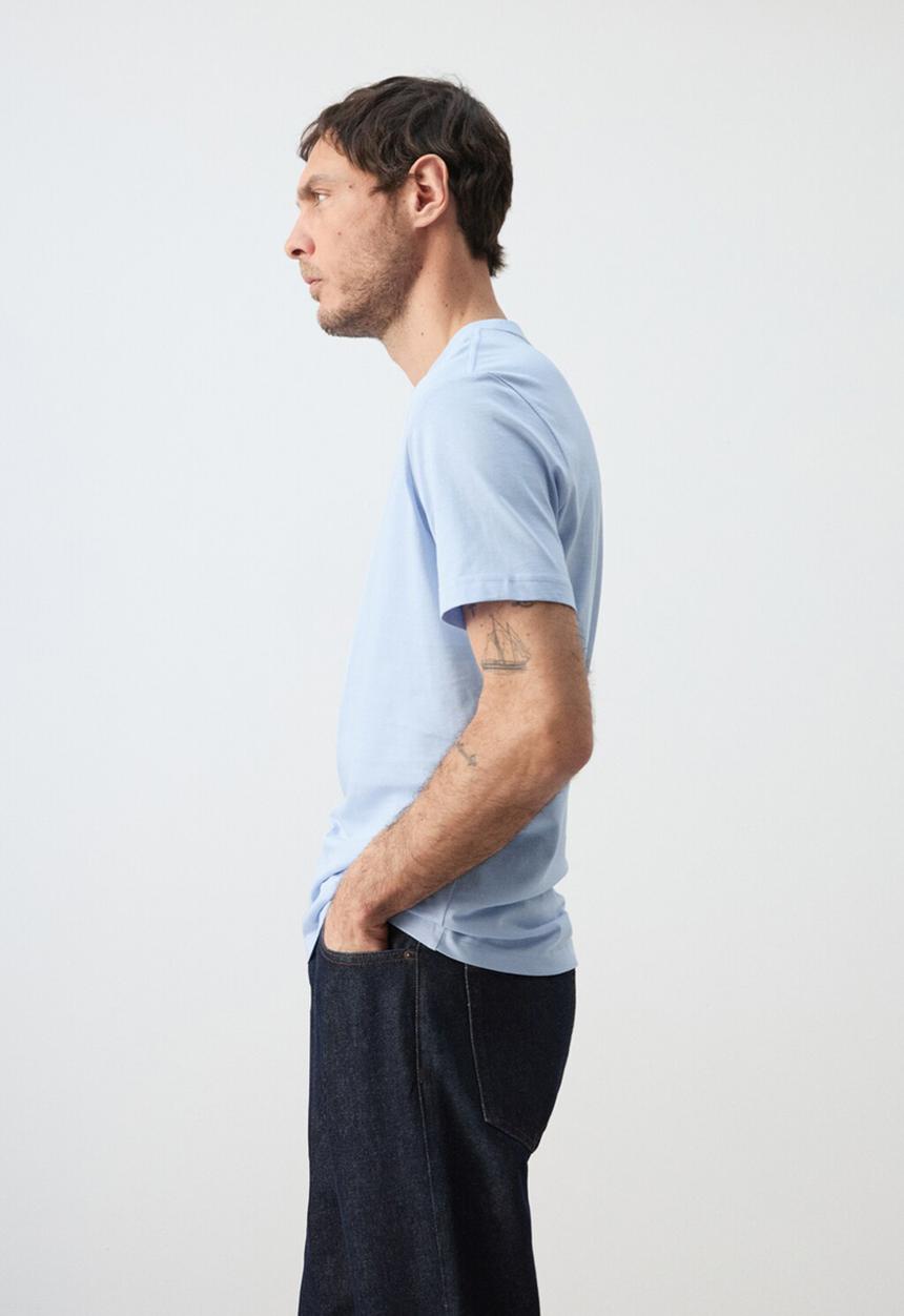 MANGO - T-Shirt Cherlo - Sky-Blue