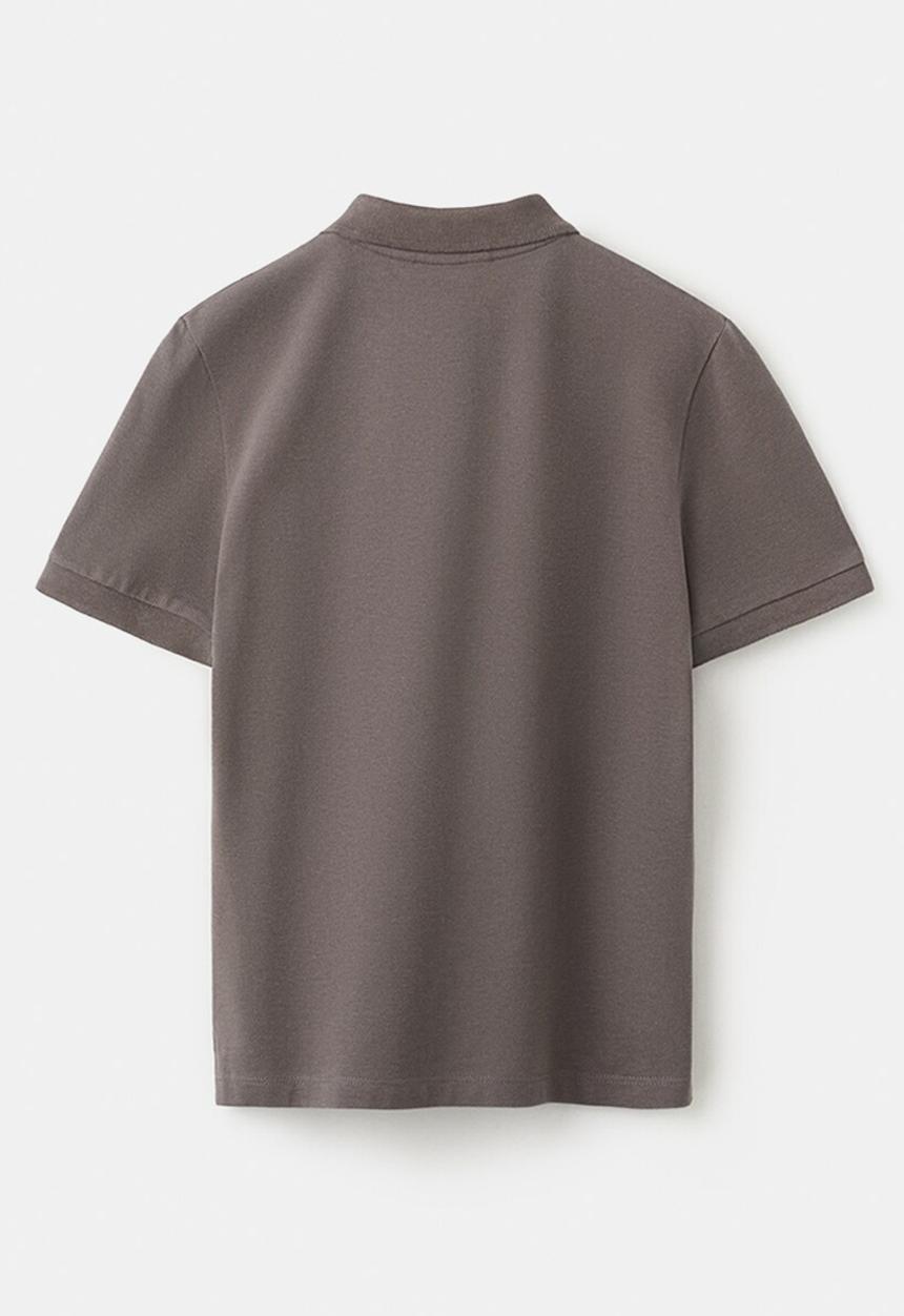 MANGO - Poloshirt JAVIER - Dark Brown