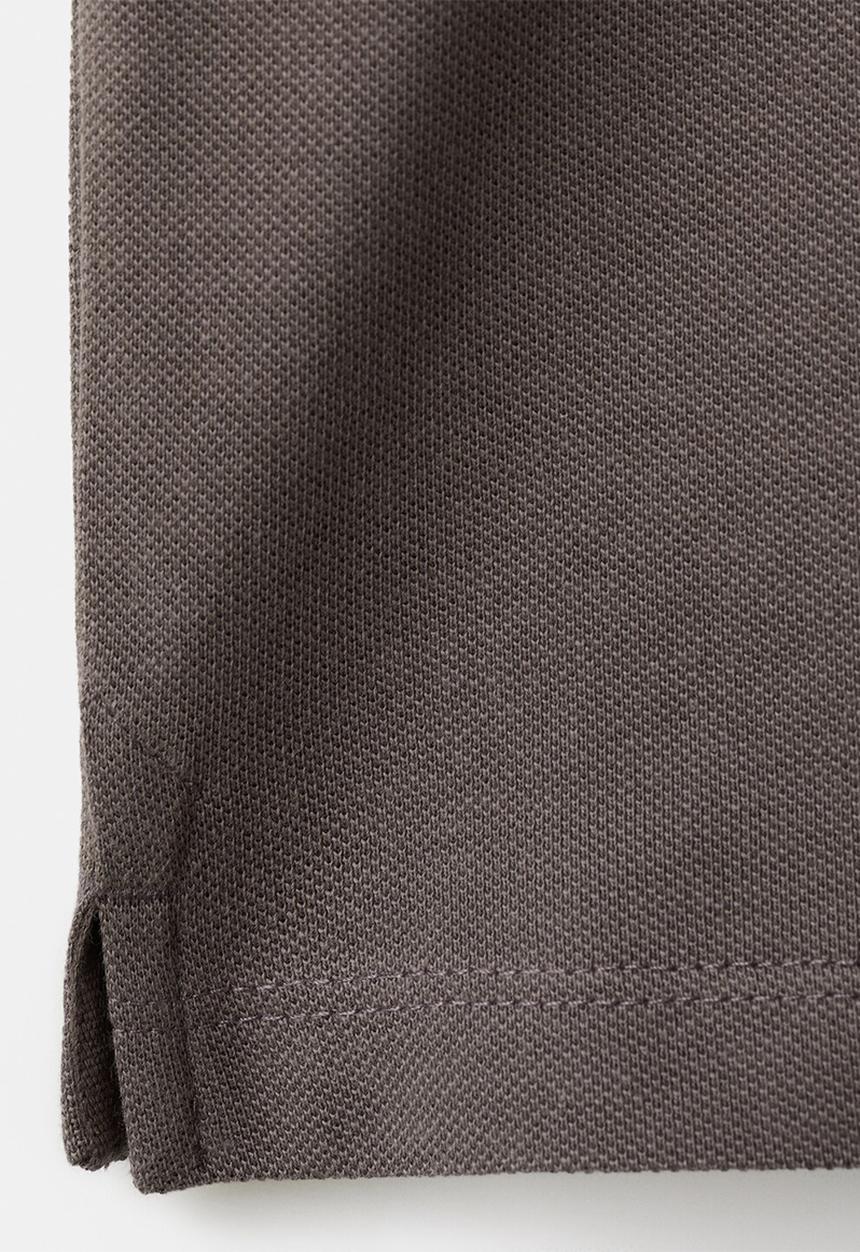 MANGO - Poloshirt JAVIER - Dark Brown