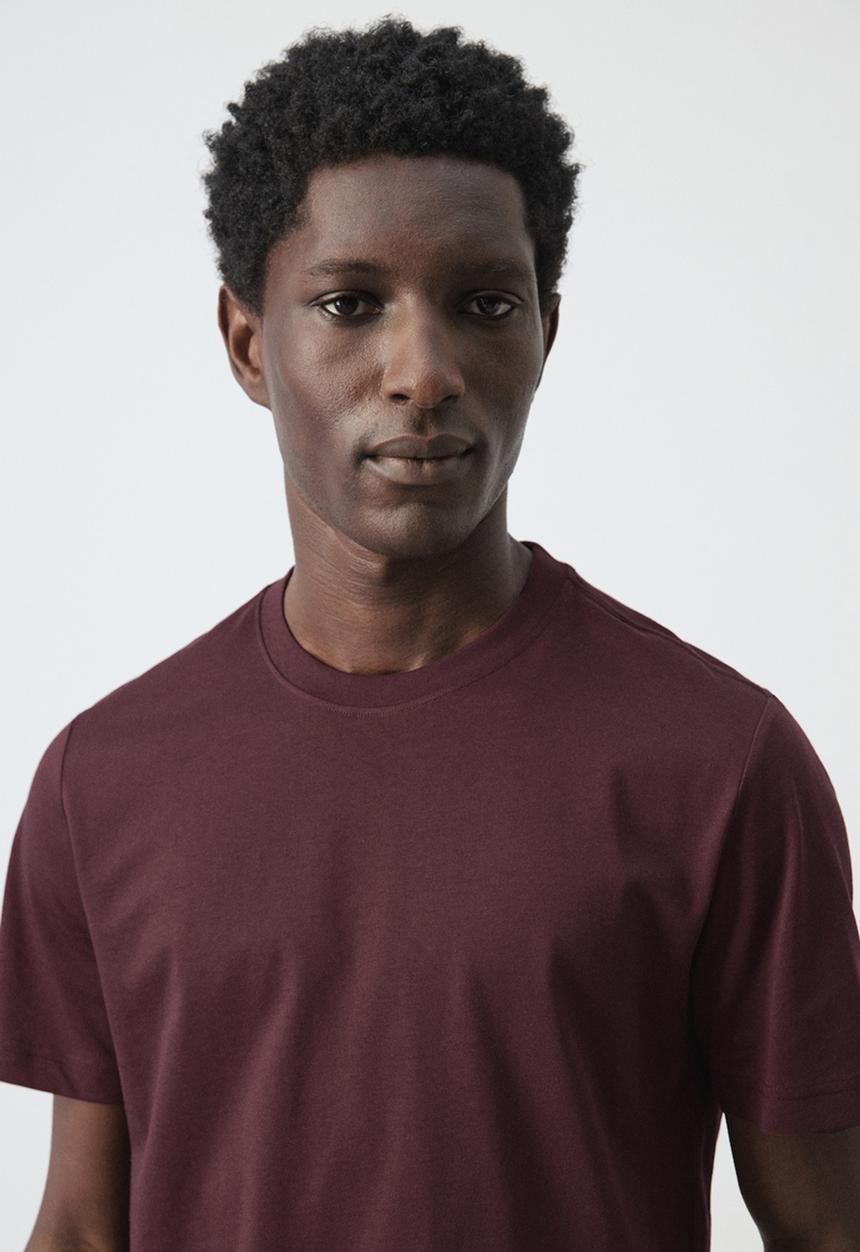 MANGO - T-Shirt Cherlo - Dark Purple