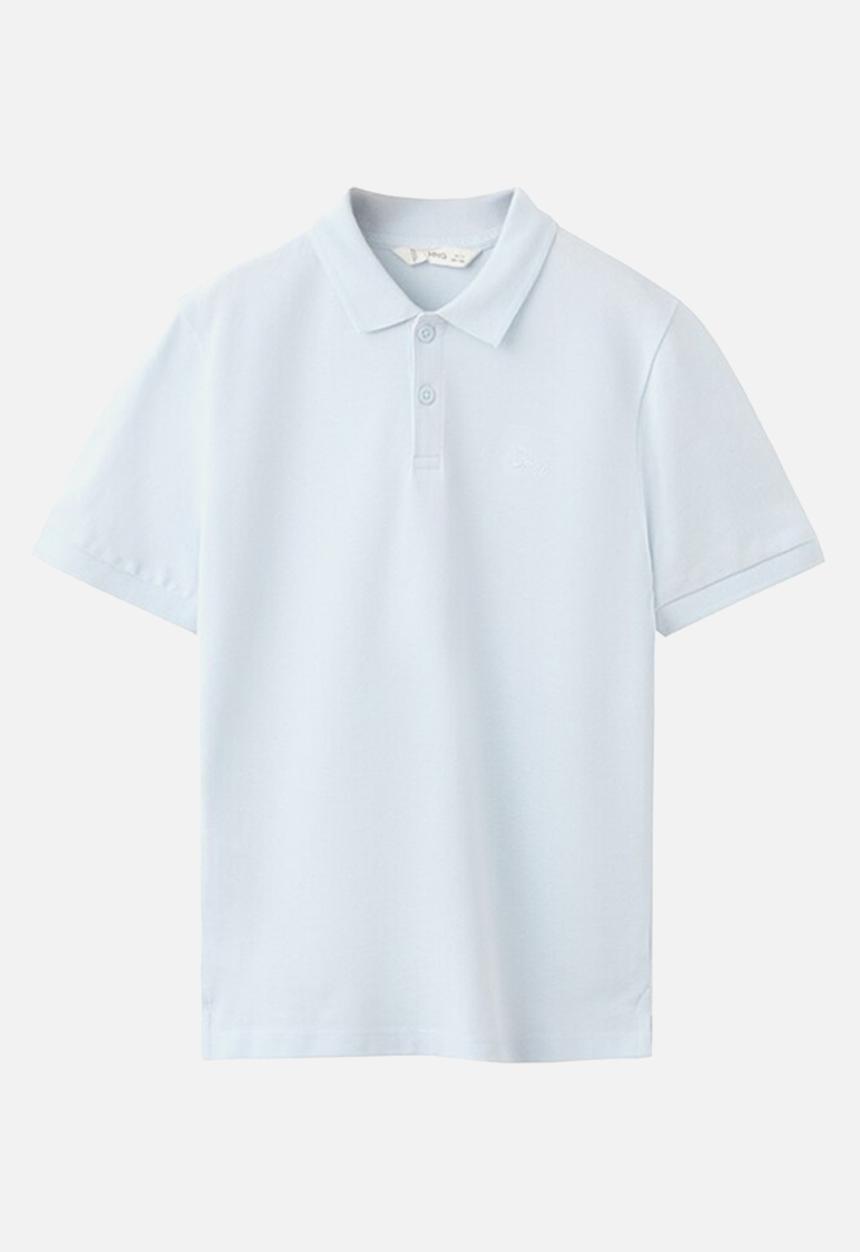 MANGO - Poloshirt JAVIER - Light/Pastel Blue