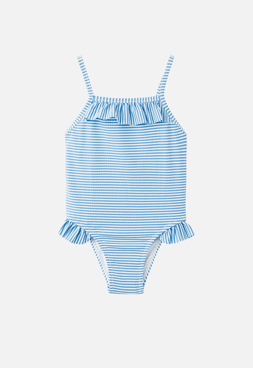 MANGO - Swimsuit FORMENBG - Medium Blue